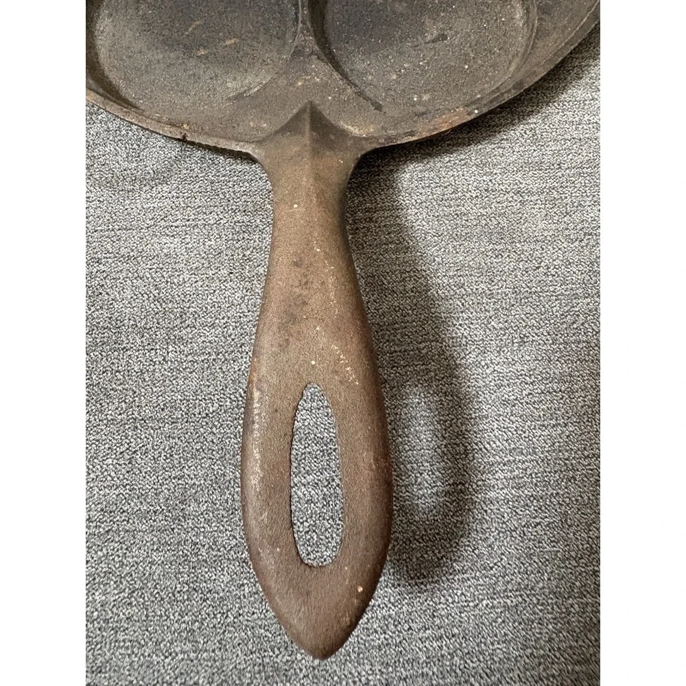 JOTUL ~ Vintage Cast Iron PLETT Flat Pancake Pan‎ (9.5